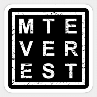 Stylish Mt Everest Sticker